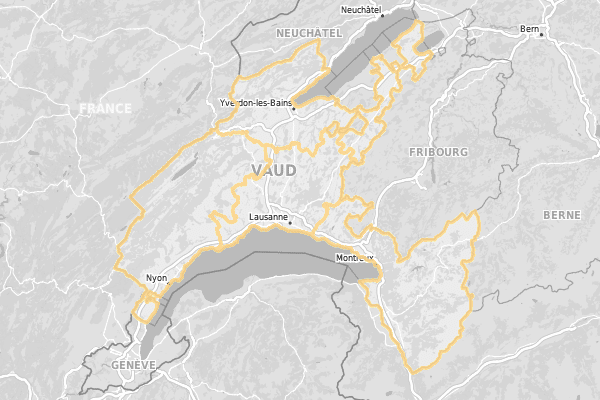 Arrondissements des routes cantonales