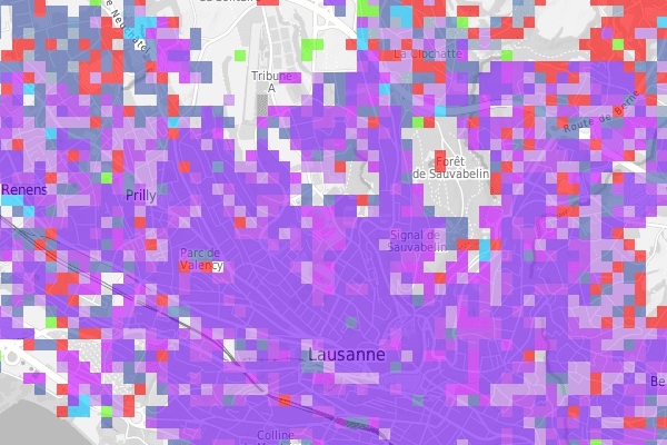 Cadastre des zones potentielles aux réseaux thermiques