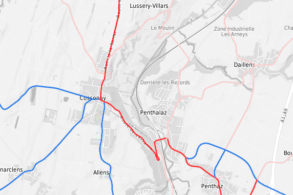 Classification des routes cantonales