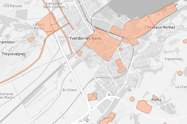 Régions archéologiques du canton de Vaud