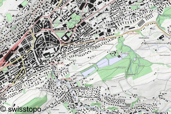 swissTLM3D - modèle topographique du paysage