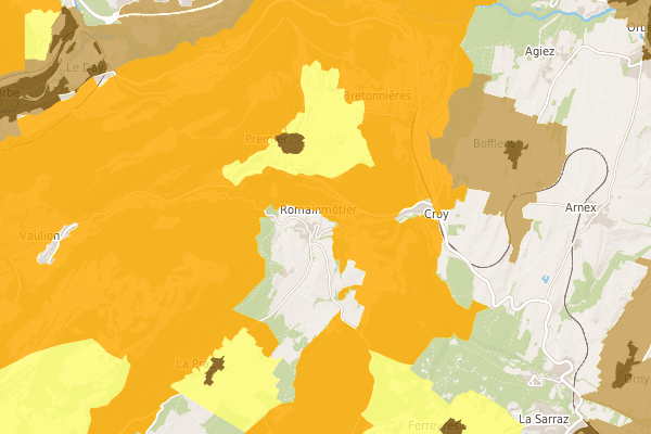 Périmètres de mise à jour périodique et de mise à niveau