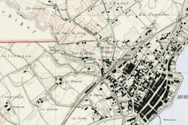 Plans historiques Morges