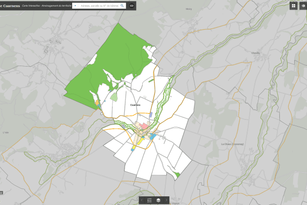 Guichet cartographique de Cuarnens