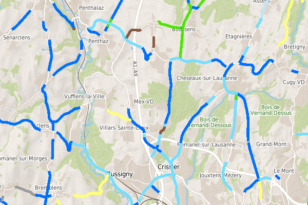 Couche de roulement des routes