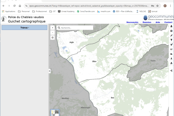 Guichet cartographique EPOC
