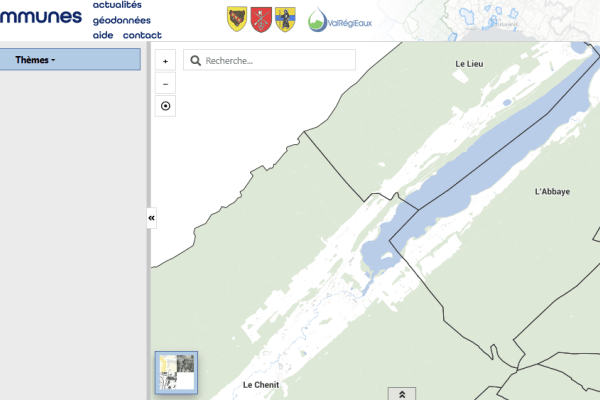 Guichet cartographique de la Vallée de Joux