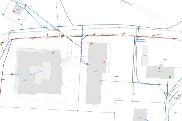 Plans du réseau multimédia