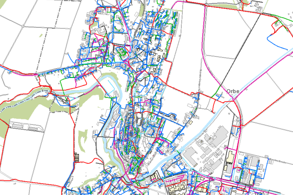Plans du réseau multimédia