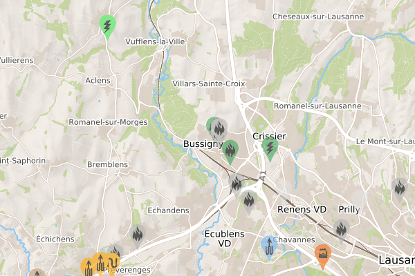 Cadastre des centrales thermiques