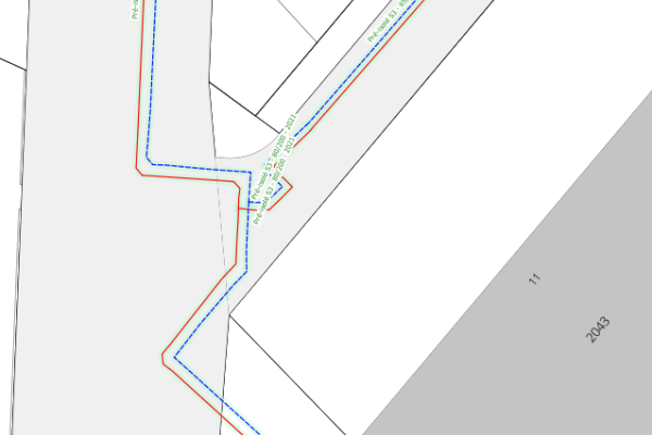 Plan des conduites du Chauffage à Distance de Gland (ThermoresÔ SA)