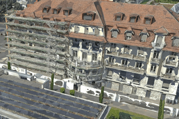 Photomaillage / Photomesh Tuiles 3D de la Ville de Pully juin 2026