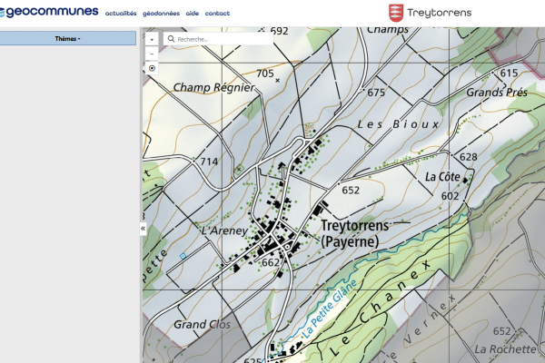 Géoportail communal de Treytorrens