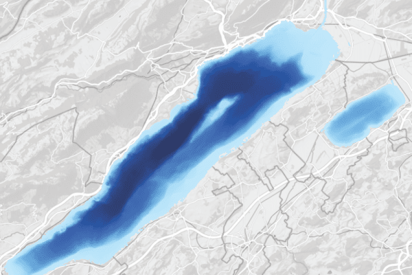 Bathymétrie des autres lacs : MNT - grilles