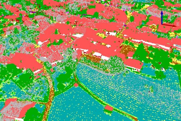 LiDAR Pully 2012 - Nuage de points classifié