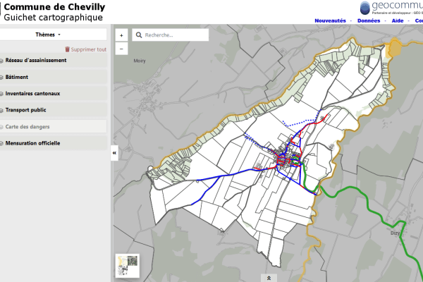 Guichet cartographique de Chevilly