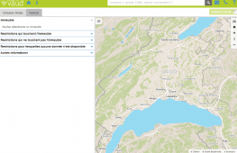 Cadastre des restrictions de droit public à la propriété foncière (cadastre RDPPF)