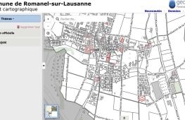 Guichet cartographique de la commune de Romanel-sur-Lausanne