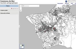 Guichet cartographique de Bex