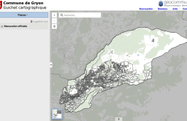 Guichet cartographique de Gryon