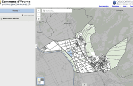 Guichet cartographique d'Yvorne