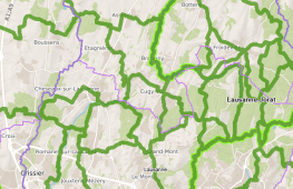 Régions et secteurs VaudRando