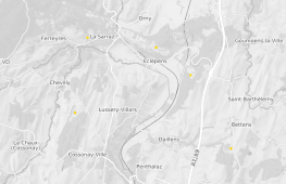 Sites d'extraction des matériaux - Données publiques